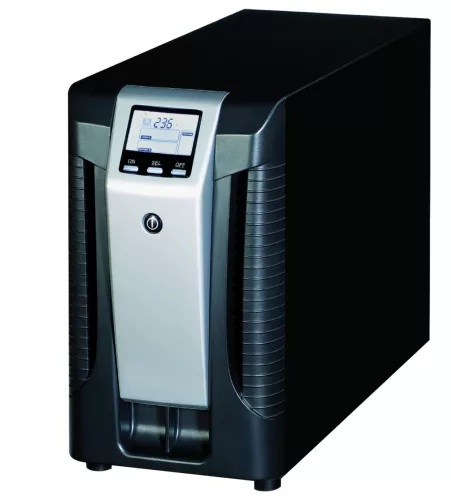 SCHRACK - GENIO Tower Plus szünetmentes 2,2kVA/1980W 6perc, 1/1 online w x d x h=190x446x333mm, 26kg - USSEP220--