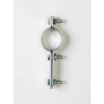   Páros bilincs tetőtartó 2" horganyzott, 3csavaros, 200x30x4mm