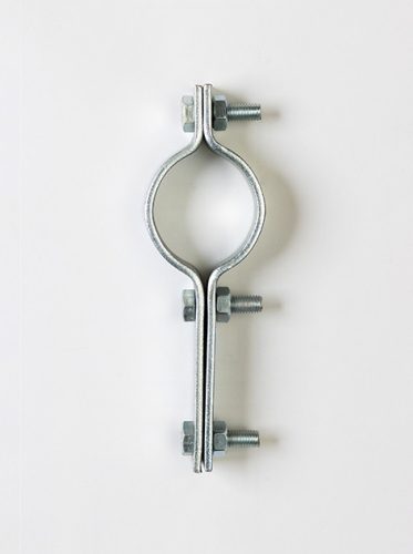 Páros bilincs tetőtartó 2" horganyzott, 3csavaros, 200x30x4mm