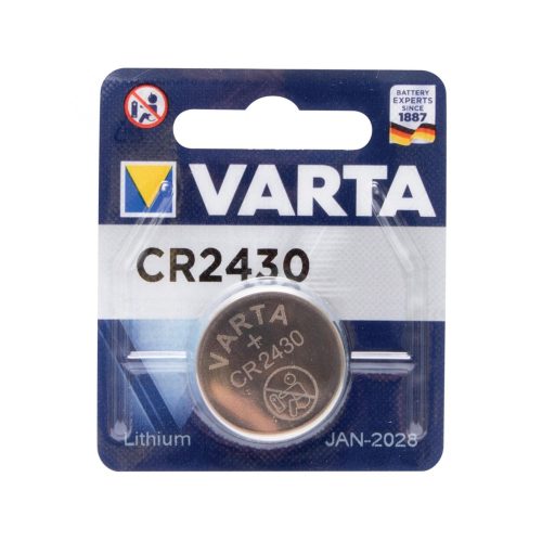 SOMOGYI ELEKTRONIC - VARTA CR2430 - CR2430 Varta 3V gombelem, Litium