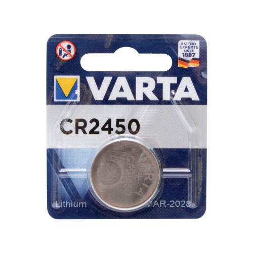 SOMOGYI ELEKTRONIC - VARTA CR2450 - CR2450 Varta 3V gombelem, Litium