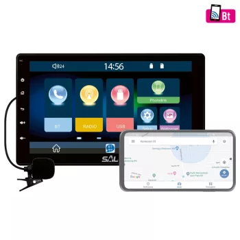   SOMOGYI ELEKTRONIC - VB X1000 - Fejegység; SMART, 1xDIN, 9", Android Auto, Carplay
