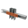 KOPOS ELEKTRO - VS 41X03 F - Kábeltartó rendszer szerelési anyag Szerelősín idom 41x03mm