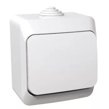   SCHNEIDER WDE000570 - CEDAR PLUS Keresztkapcsoló, IP44, fehér (107)