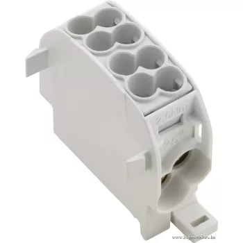   WEIDMÜLLER Elosztóblokk 152A 1P 2x25mm2/2x16mm2 szürke WPD 101 2x25/2x16 GY  ÁTMENŐ SORKAPOCS