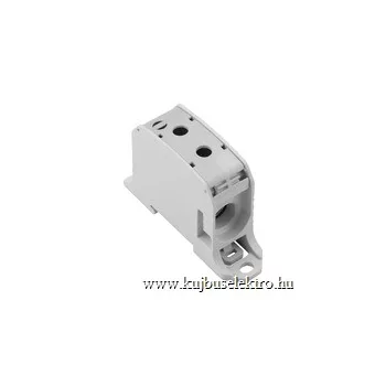   WEIDMÜLLER Univerzális kábelösszekötő 1P Al/Cu 2,5-50m2 szürke WPD 130 1x50/1x50 SZ