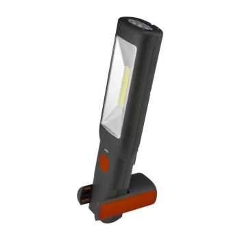   SOMOGYI ELEKTRONIC - WL 3W+7L - LED-es újratölthető szerelőlámpa, 3W COB LED + 7 LED