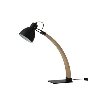 Asztali lámpa tömör fa E27 / 60W - WRE161