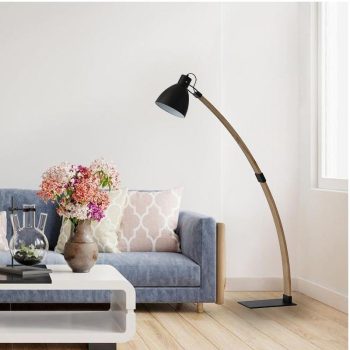 Állólámpa tömör fa E27 / 60W - WRE162