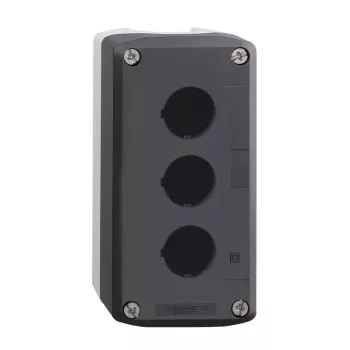   SCHNEIDER XALD03 - Harmony XALD nyomógomb tokozat, üres, 3 kivágás