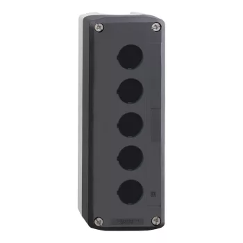   SCHNEIDER XALD05 - Harmony XALD nyomógomb tokozat, üres, 5 kivágás