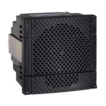   SCHNEIDER XVS72BMBP - Harmony XVS sziréna, ajtóra építhető 72x72, többszólamú, 4 csatornás, PNP, fekete, 12-24VDC