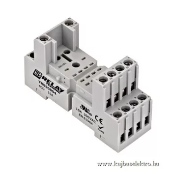   SCHRACK - RS relé foglalat, 14 pólusú, 10A Megfelelő relé sorozat: PT5, RS5 és RS4 - YRS50004--