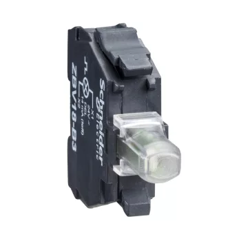   SCHNEIDER ZBV18B1 - Harmony jelzőlámpa világító modul, LED, villogó, 24VAC/DC, fehér