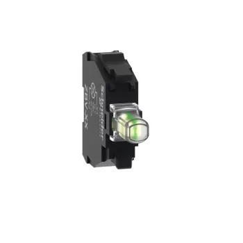   SCHNEIDER ZBVB19 - Harmony jelzőlámpa világító modul, LED, 24VAC/DC, fehér, dugaszolós csatlakozó