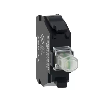   SCHNEIDER ZBVBG1 - Harmony jelzőlámpa világító modul, LED, 24-120VAC/DC, fehér, csavaros csatlakozó