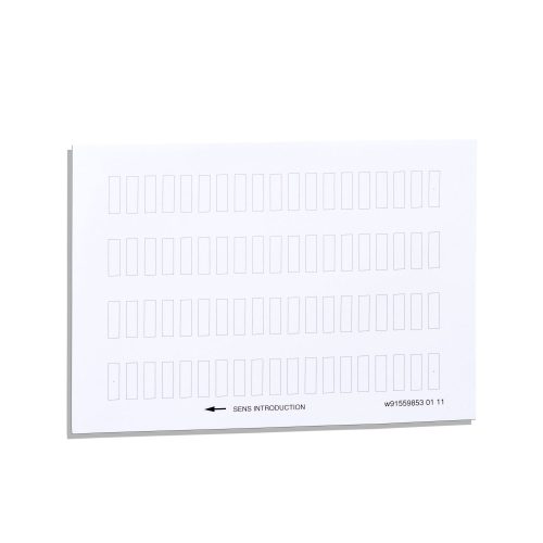 SCHNEIDER ZBY4100 - Harmony felirati címke, 8x27 mm, 30x40 mm címketartóhoz, felirat nélkül, 76db