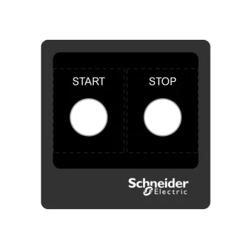   SCHNEIDER ZBYLECUST01 - Harmony kezelőpanel maszk, 100x100mm, személyre szabott