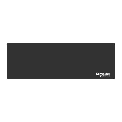 SCHNEIDER ZBYLEG301000 - Harmony kezelőpanel maszk, 300x100mm, teli fekete