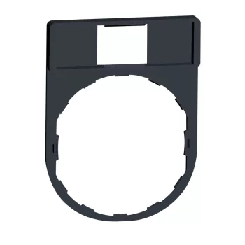   SCHNEIDER ZBZ32 - Harmony címketartó 30x40 mm, Ø22 készülékekhez, 8x27 mm felirati címke nélkül