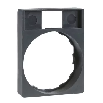   SCHNEIDER ZBZ34 - Harmony címketartó 30x40 mm, Ø22 készülékekhez, kiemelkedő, 8x27 mm felirati címke nélkül