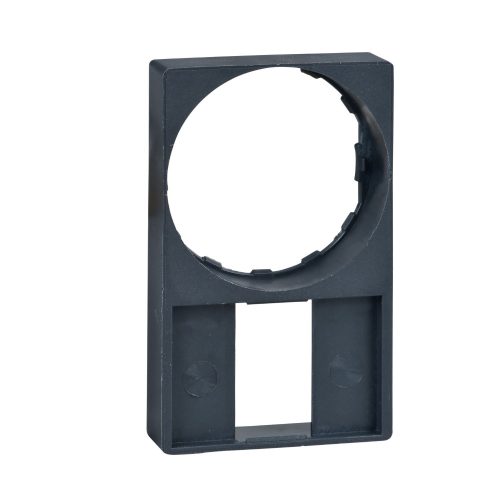 SCHNEIDER ZBZ35 - Harmony címketartó 30x50 mm, Ø22 készülékekhez, kiemelkedő, 18x27 mm felirati címke nélkül