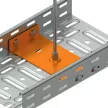 KOPOS ELEKTRO - ZVNI 100 F - Konzol kábeltartó rendszerhez Függesztő konzol belső -30db