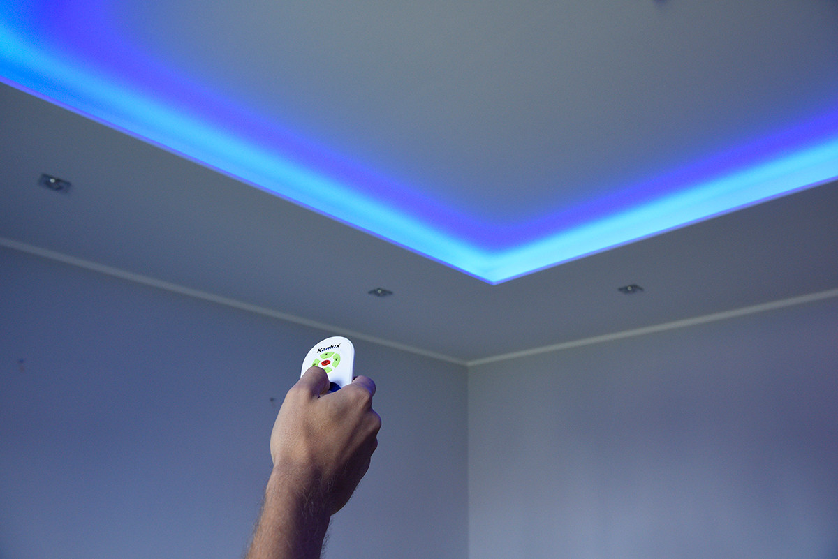 LED szalagok telepítése